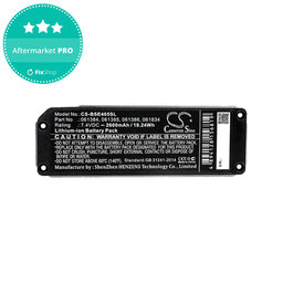 Baterie pro Bose 413295, SoundLink Mini, 2600mAh, Li-ion, 7.4V, 061384, HQ