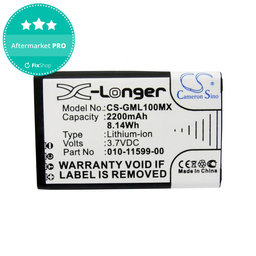 Baterie pro Garmin E1, E2, Garmin Virb Elite, 2200mAh, Li-Ion, 3.7V, 010-11599-00, HQ