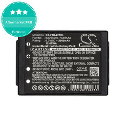 Baterie pro HBC Linus 6, Spectrum 1, 2, A, B, 2000mAh, Ni-MH, 6V, BA225000, HQ