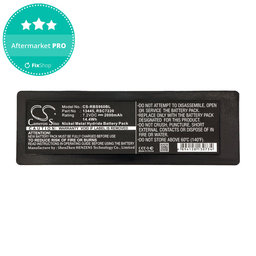 Baterie pro Scanreco 590, 592, 2000mAh, Ni-MH, 7.2V, RSC7220, HQ