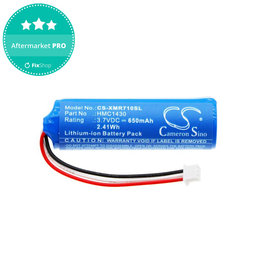 Baterie pro Xiaomi 70mai, 650mAh, Li-Ion, 3.7V, HMC1430, HQ