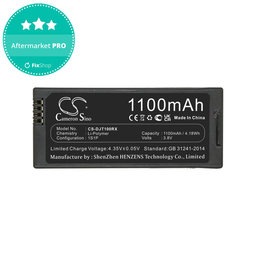 Baterie pro DJI Tello, 1100mAh, Li-Pol, 3.8V, T01, HQ