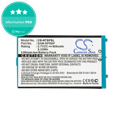Baterie pro Nintendo Advance SP, AGS, 900mAh, Li-Ion, 3.7V, SAM-SPRBP, HQ