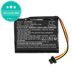 Baterie pro TomTom Start 60, 1020mAh, Li-Ion, 3.7V, VFA, HQ