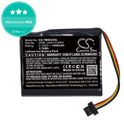 Baterie pro TomTom Start 52, 1000mAh, Li-Ion, 3.7V, VF6F, HQ