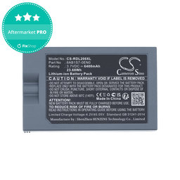 Baterie pro Ring Video Doorbell 2, 3, 4, 6400mAh, Li-Ion, 3.7V, 8AB1S7-0EN0, HQ