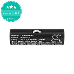 Baterie pro Heine Beta Handles, Heine Ophthalmoscope Beta 200, 850mAh, Ni-MH, 3.6V, X-02.99.382, BATT/110904-A1, HQ