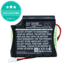 Baterie pro Cefarm Rehab 4, Stimulator Globus Mystim, 2000mAh, Ni-MH, 7.2V, BATT/110466, HQ