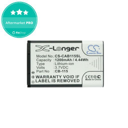 Baterie pro CAT B100, 1200mAh, Li-Ion, 3.7V, CB-115, HQ