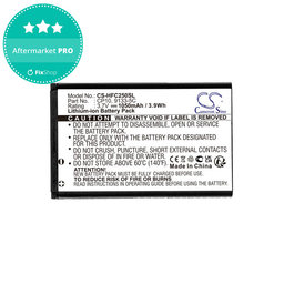 Baterie pro Amplicomms Powertel M4000, Auro Comfort 1010, 1050mAh, Li-Ion, 3.7V, MM460BB, CP10, HQ