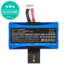 Baterie pro Ingenico Apos A8, 2600mAh, Li-Ion, 7.4V, LD18650D, HQ