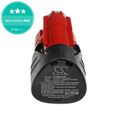 Baterie pro Milwaukee M12 Redlithium XC 4.0, M12 B3 XC, M12 B4 XC, 2000mAh, Li-Ion, 12V, -, HQ