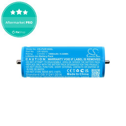 Baterie pro Braun Silk-épil 5, Silk-épil 7, Silk-épil 9, 1900mAh, Li-Ion, 3.6V, UR18500L, HQ