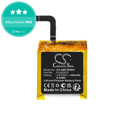 Baterie pro Amazfit GTS3, 240mAh, Li-Pol, 3.87V, PL462023, HQ