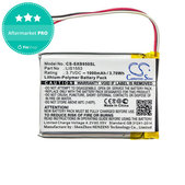 Baterie pro Sony Mdr-Xb950n1, Srs-Ws1, 1000mAh, Li-Pol, 3.7V, LIS1553, HQ