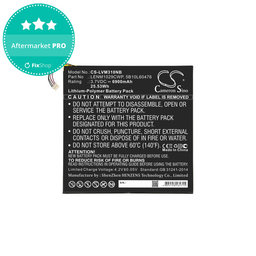 Baterie pro Lenovo Miix 300, Miix 310, 6900mAh, Li-Pol, 3.7V, LENM1029CWP, HQ