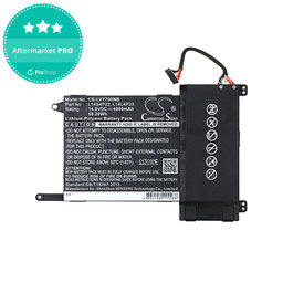 Baterie pro Lenovo Eraser Y700, IdeaPad Y700, 4000mAh, Li-Pol, 14.8V, L14S4P22, HQ