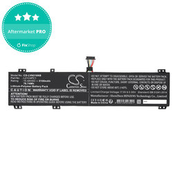 Baterie pro Lenovo Legion 5 15ARH7H, 82RD0002SB, 5100mAh, Li-Pol, 15.44V, L21C4PC1, HQ