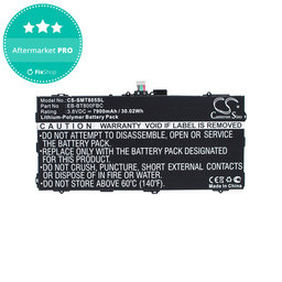 Baterie pro Samsung Galaxy Tab S 10.5, 7900mAh, Li-Pol, 3.8V, EB-BT800FBC, HQ