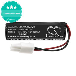 Baterie pro Vileda Quick & Clean, 2600mAh, Li-Ion, 3.7V, 8654396211, HQ
