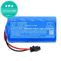 Baterie pro Lenovo, Neebo, Prixton, Ecovacs, Ultenic, 2600mAh, Li-Ion, 14.4V, 220-6225-0020, HQ