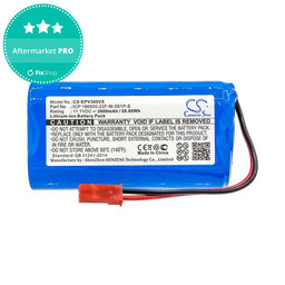 Baterie pro Electropan ilife V5, V5s, 2600mAh, Li-Ion, 11.1V, ICP 186500-22F-M-3S1P-S, HQ