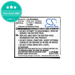 Baterie pro Bang & Olufsen Beoplay H7, H8, H9, 650mAh, Li-Ion, 3.7V, PLB-103, HQ