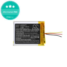 Baterie pro HyperX Cloud Flight, Cloud Alpha, 1500mAh, Li-Pol, 3.7V, PL644050, HQ