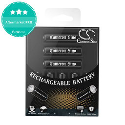 Nabíjecí baterie, CameronSino AA, 8ks, 2200mAh, Ni-MH, 1.2V, –, HQ