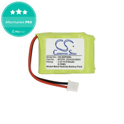 Baterie pro Dogtra Receiver, Collar, 210mAh, Ni-MH, 3.6V, BP20R, HQ