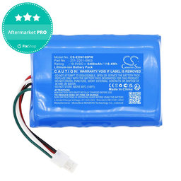 Baterie pro Ecovacs BAIZE, G1-800, GX-600, GOAT G1, 6400mAh, Li-Ion, 18.5V, 201-2201-0903, HQ