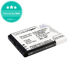 Baterie pro Nokia N78, N79, N95 8GB, 1100mAh, Li-Ion, 3.7V, BL-6F, HQ