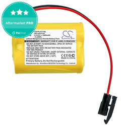 Baterie pro GE A06b-6093-K001, 2200mAh, Li-MnO2, 6V, BR-AGCF2W, HQ