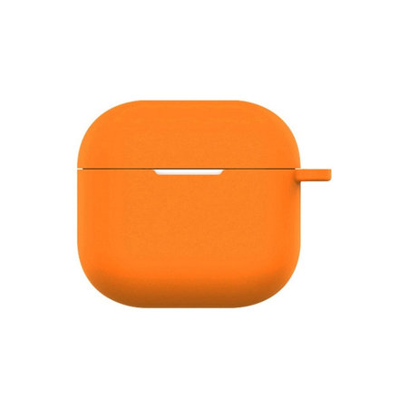 Silikonové pouzdro pro AirPods 4, oranžové
