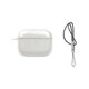 Silikonové pouzdro pro AirPods Pro, transparentní