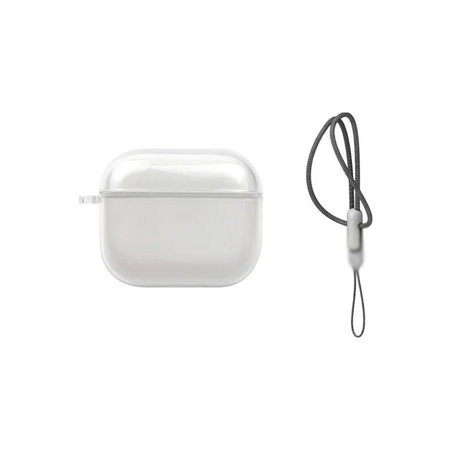 Silikonové pouzdro pro AirPods 3, transparentní