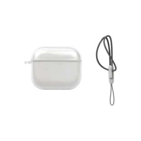 Silikonové pouzdro pro AirPods 4, transparentní