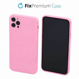 FixPremium - Puzdro Rubber pro iPhone 11 Pro Max, růžová