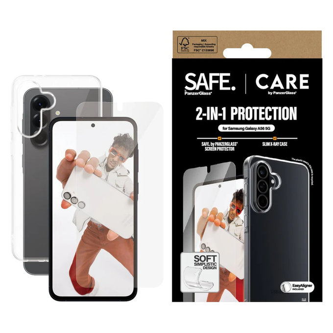 Bundle 2v1 s aplikátorem pro Samsung Galaxy A56 5G, PanzerGlass