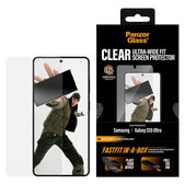 Tvrzené sklo UWF s FASTFIT In-A-Box pro Samsung S26 Ultra, Čirá, PanzerGlass