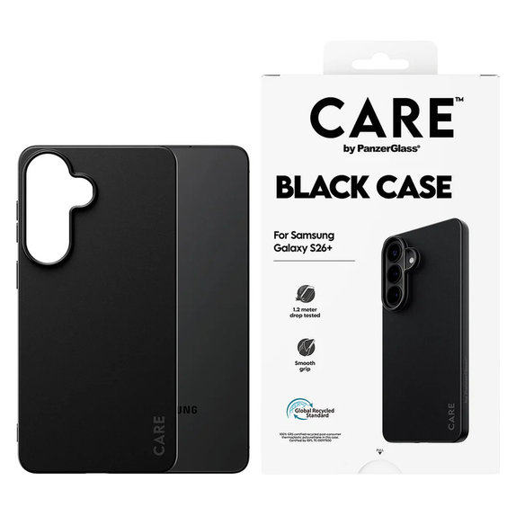 Pouzdro TPU pro Samsung Galaxy S26+, Černá, PanzerGlass