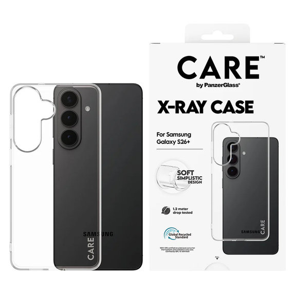 Pouzdro X-Ray pro Samsung Galaxy S26+, Transparentní, PanzerGlass