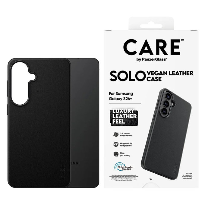 Pouzdro Solo pro Samsung Galaxy S26+, Černá, PanzerGlass