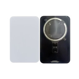 Sklo zadního housingu s MagSafe pro iPhone 17 Pro Max, Silver