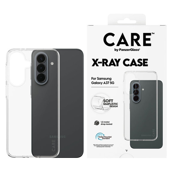 Pouzdro X-Ray pro Samsung Galaxy A37, Transparentní, PanzerGlass