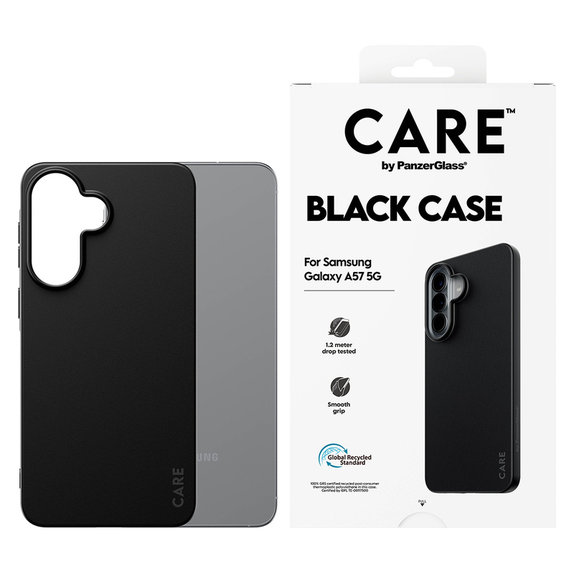 Pouzdro TPU pro Samsung Galaxy A57, Černá, PanzerGlass