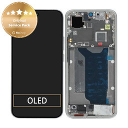Displej pro Xiaomi 15T Pro 5G, Gray, Dotykové sklo s rámem, 5600050O12U00, Genuine Service Pack