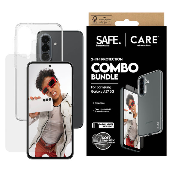 Bundle 2v1 pro Samsung Galaxy A37, PanzerGlass