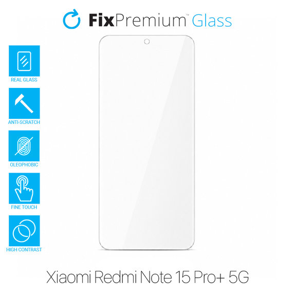 FixPremium Glass - Tvrzené sklo pro Xiaomi Redmi Note 15 Pro+ 5G