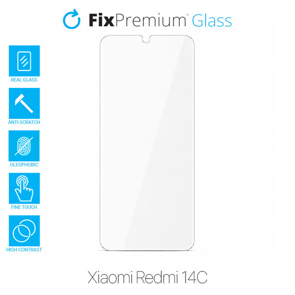 FixPremium Glass - Tvrzené sklo pro Xiaomi Redmi 14C